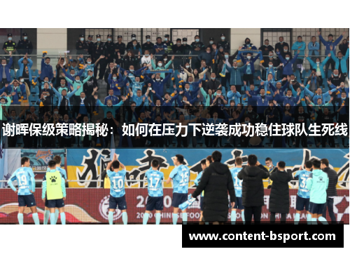 谢晖保级策略揭秘：如何在压力下逆袭成功稳住球队生死线