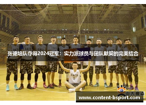 张德培队夺得2024冠军：实力派球员与团队默契的完美结合
